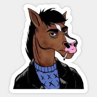 What are you looking? - Bojack Sticker